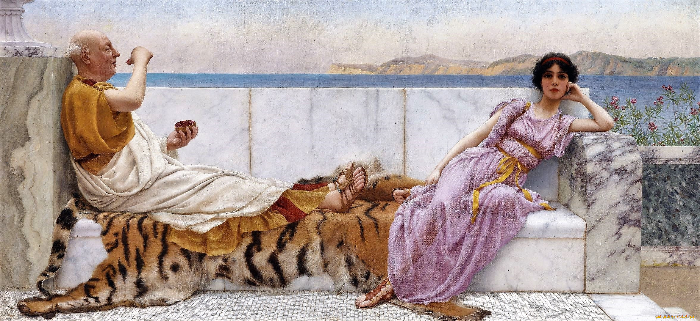 , john william godward, , , , 